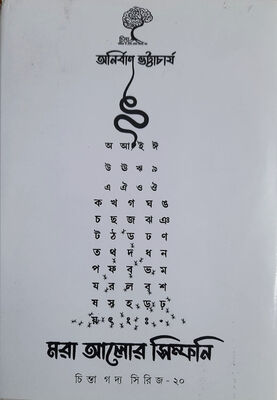 মরা আলোর সিম্ফনি। অনির্বাণ ভট্টাচার্য । প্রচ্ছদ 